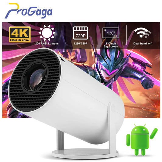 Mini SmartProjector 4K Android 11 Home Cinema Outdoor