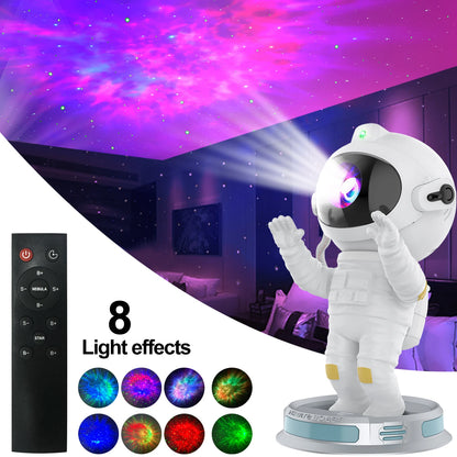 Astronaut Projector Night Light LED Star